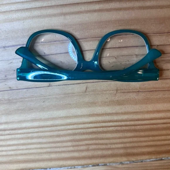 Rae Dunn Green Women's Glass Frames | Thick | Chunky | Trendy - Picture 5 of 11